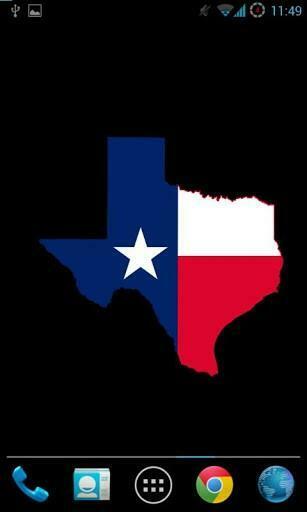 Texas Flag Map Lwp App For Android
