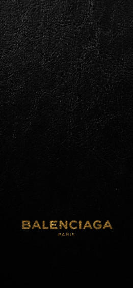 Balenciaga Gold And Black Wallpaper