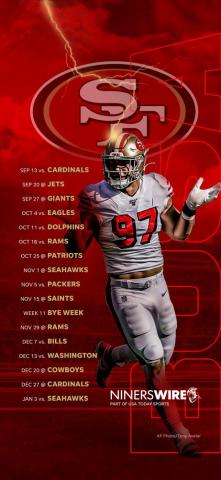 San Francisco 49ers Schedule