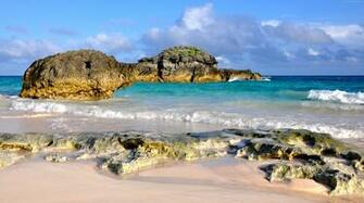 Horseshoe Bay Beach In Bermuda 4k Ultra HD Wallpaper Background