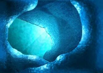 Ice Cave Background