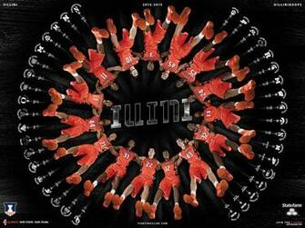 Fighting Illini Basketball Schedule Poster