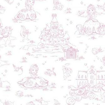 York Wallcoverings Ds7627 Sofia Toile Wallpaper