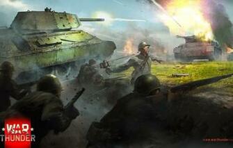 Wallpaper War Thunder T Panfilov Games