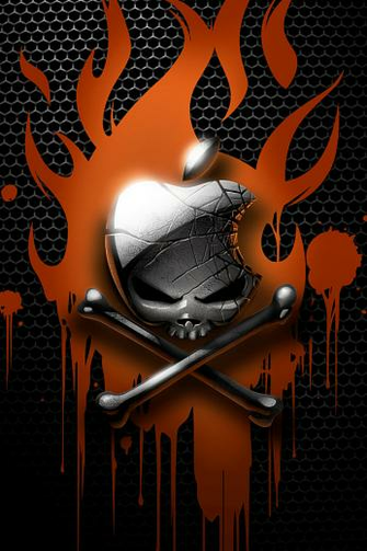 Apple Skull iPhone Wallpaper Pictures