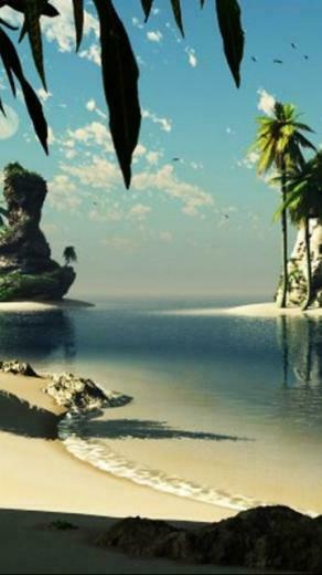 3d Island Mobile Phone Wallpaper HD For