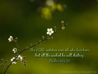 Christian Wallpaper Bible Verse Psalms
