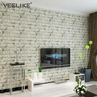 The Living Room Kitchen Wall Decor 3d Panels Bedroom Retro