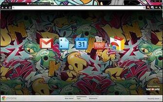 Marc Ecko Graffiti Wallpaper Chrome Theme