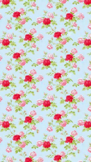 Floral iPhone Wallpaper Papyrus