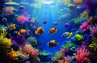 Aquarium HD 1080p Wallpaper