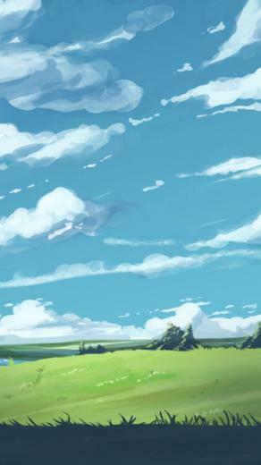 T0nii On Kool In iPhone Wallpaper Landscape Anime