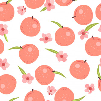 A Fresh Peach Perfect For Summertime Wallpaper
