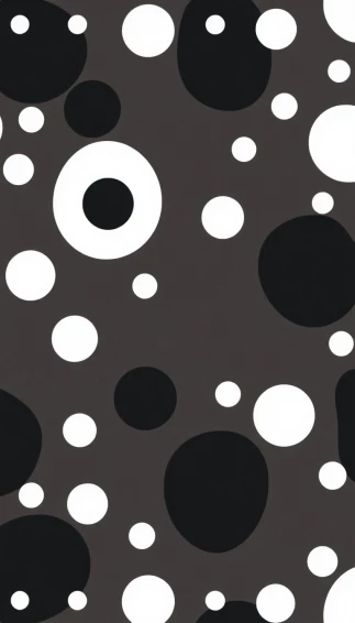 Black And White Spot Wallpaper