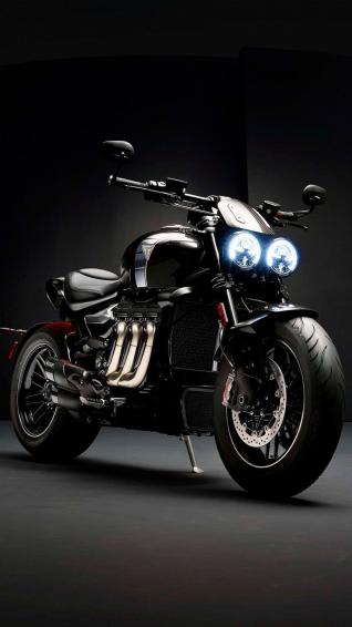 Triumph Rocket Tfc Black 4k Ultra HD Mobile Wallpaper