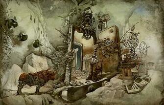 Steampunk Linux Wallpaper Source Kirkh Biomech Eye
