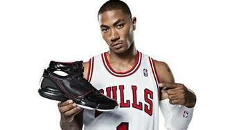 Derrick Rose With Adizero Wallpaper