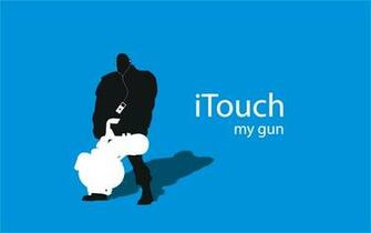 Heavy Tf2 Apple Inc Ipod Silhouettes Slogan Team Fortress Games