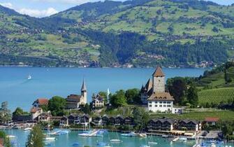 Interlaken In Switzerland Wallpaper