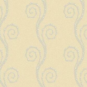 Vortex Yellow Modern Trail Wallpaper Bolt