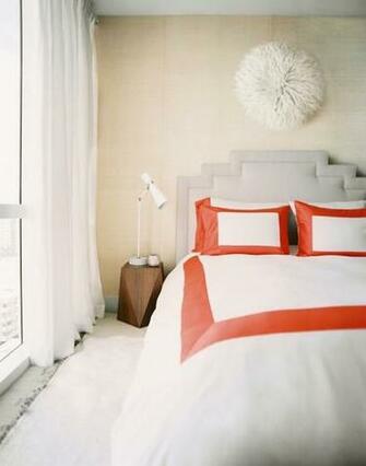 Dwell Studio Deco Bed Contemporary Bedroom Lonny Magazine