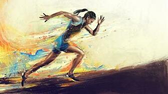Distance Running Wallpaper