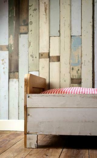 Scrapwood Wallpaper Reclaimed Look Wallcoverings