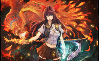 Fire Anime Wallpaper
