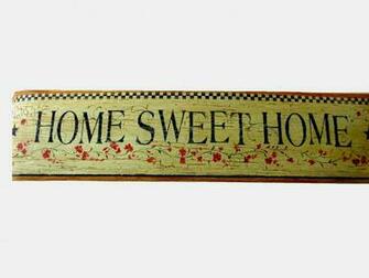 Primitive Country Stars Home Sweet Wallpaper Border