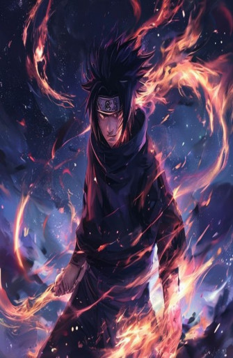 Itachi Amaterasu Wallpaper