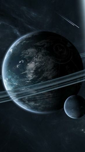 Space Is Awesome iPhone Wallpaper
