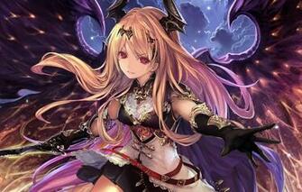 Wallpaper The Sky Girl Clouds Weapons Wings Sword Anime Art