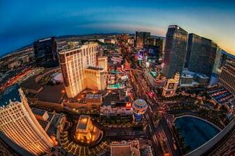 Las Vegas Nevada Night City Skyline Buildings Wallpaper