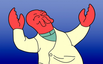 Dr Zoidberg HD Wallpaper Color Palette Tags Futurama