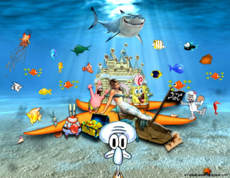 Spongebob Squarepants Characters Wallpaper