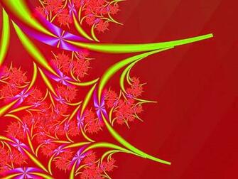 Green Wallpaper Red And