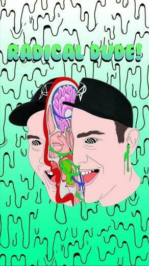 Getter Radical Dude Mobile Wallpaper By Whytfyoutalkinshit On