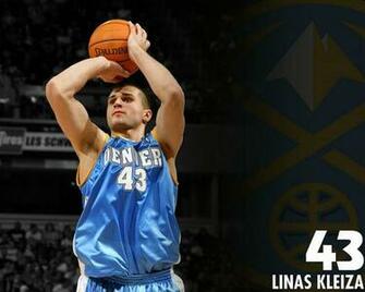 Season Denver Nuggets Wallpaper Linas Kleiza