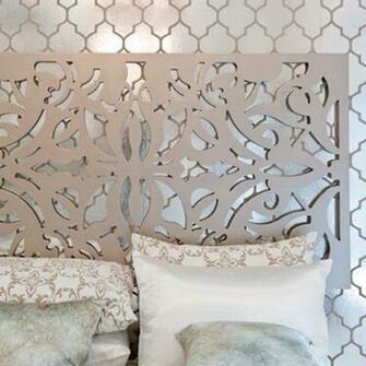 Brocade Home Foil Wallpaper Via Made By Girl