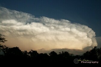 Supercell Thunderstorm Over