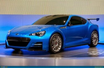 Subaru Brz Sti Rear Blue Color Coupe Cars Wallpaper