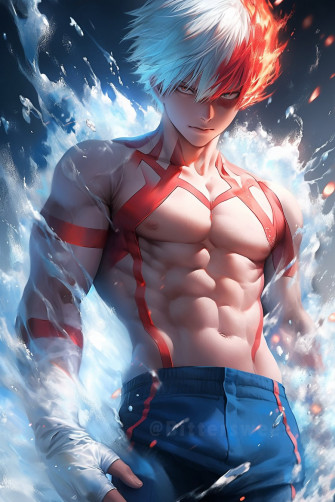 Michi On X Myheroacademia Shototodoroki