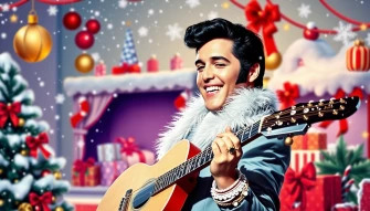 Elvis Christmas Wallpaper