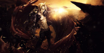 Fullmetal Alchemist Edward Elric By Lkoizumil Customization Wallpaper