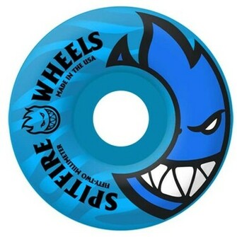 Spitfire Logo Blue Wheels