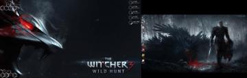 Witcher Dual Monitor Wallpaper On