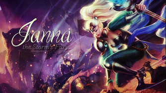 League Of Legends Janna Wallpaper By Kashirose