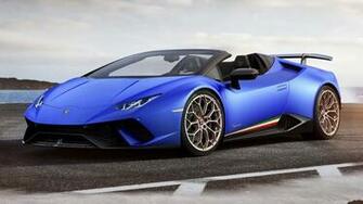 Lamborghini Huracan Performante Spyder HD Wallpaper