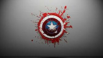 Captain America Logo Wallpaper HD