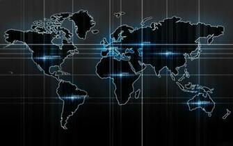 Global Map Wallpaper